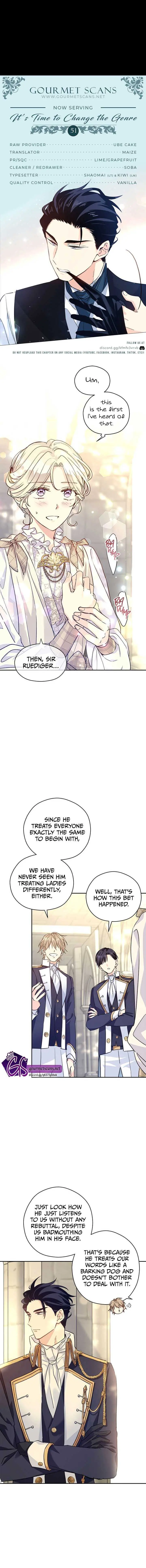 I Will Change The Genre Chapter 51 page 1 - 