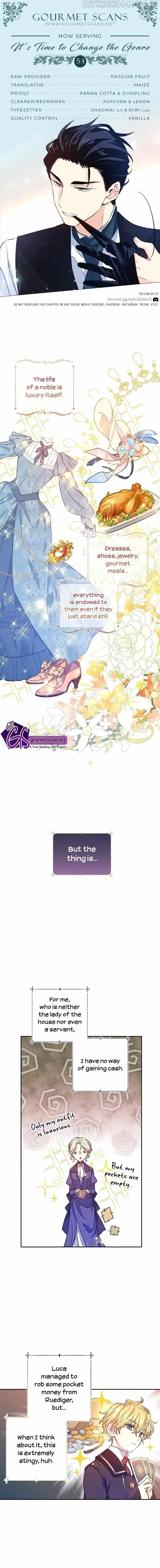 I Will Change The Genre Chapter 54 page 1 - 