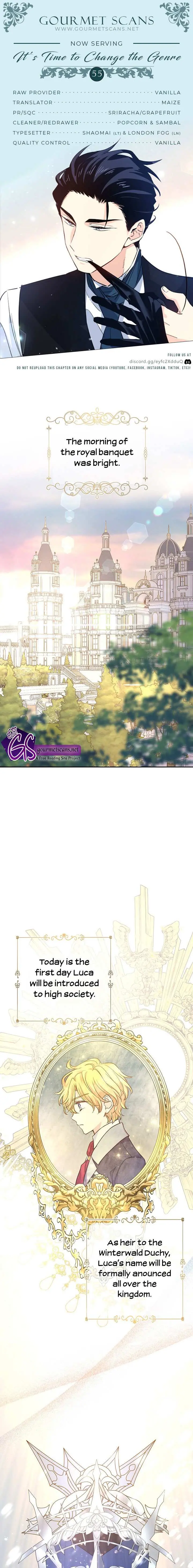 I Will Change The Genre Chapter 55 page 1 - 