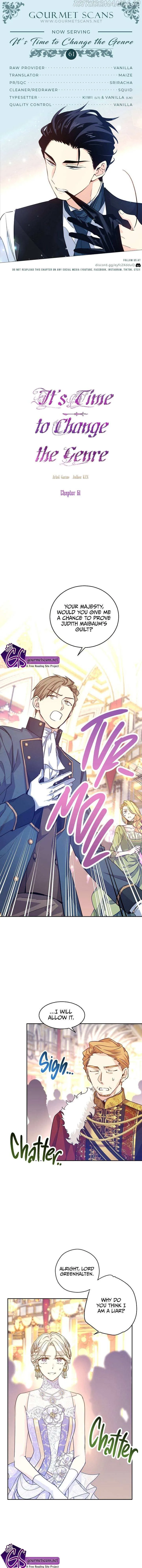 I Will Change The Genre Chapter 61 page 1 - 