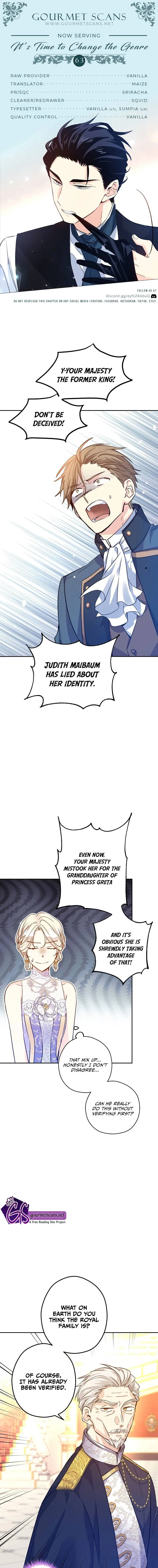 I Will Change The Genre Chapter 63 page 1 - 