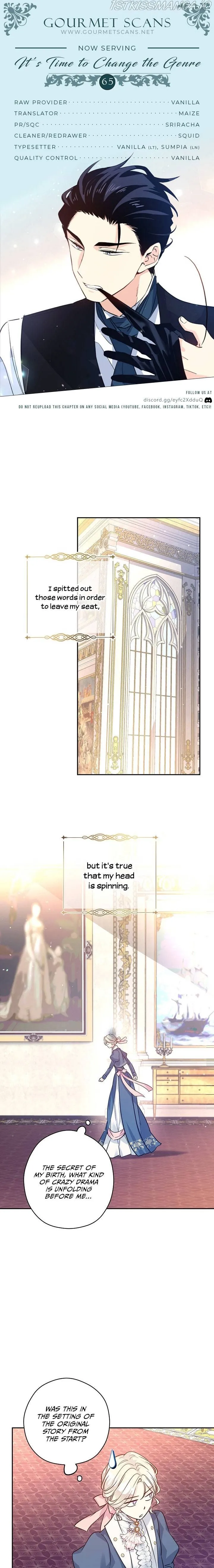 I Will Change The Genre Chapter 65 page 1 - 