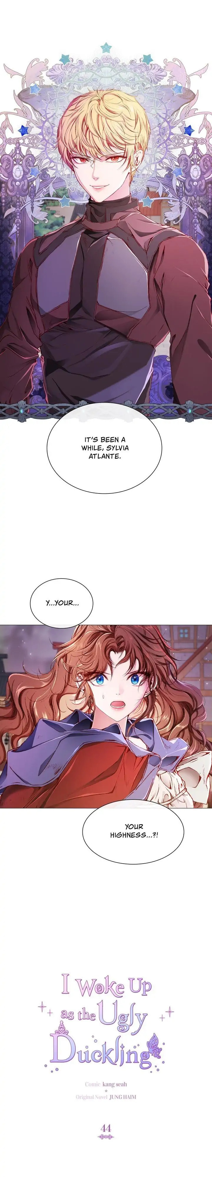 I Woke Up as the Ugly Duckling Chapter 44 page 1 - 