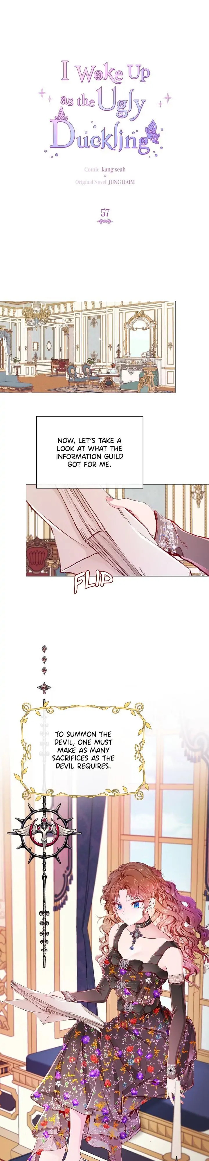 I Woke Up as the Ugly Duckling Chapter 57 page 1 - 
