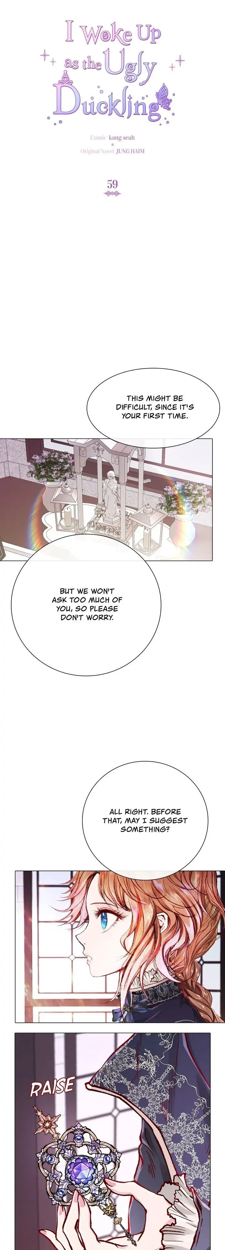 I Woke Up as the Ugly Duckling Chapter 59 page 12 - 