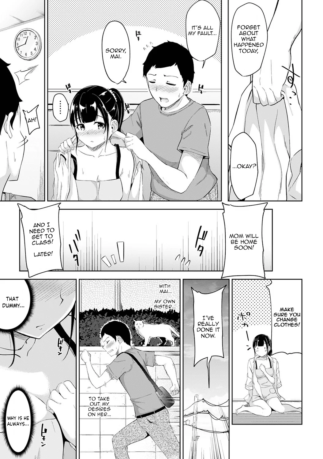I Woke Up to my Naked Apron Sister and Tried Fucking Her Chapter 1 page 20 - 