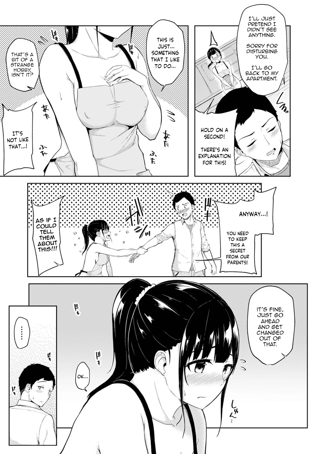 I Woke Up to my Naked Apron Sister and Tried Fucking Her Chapter 1 page 4 - 