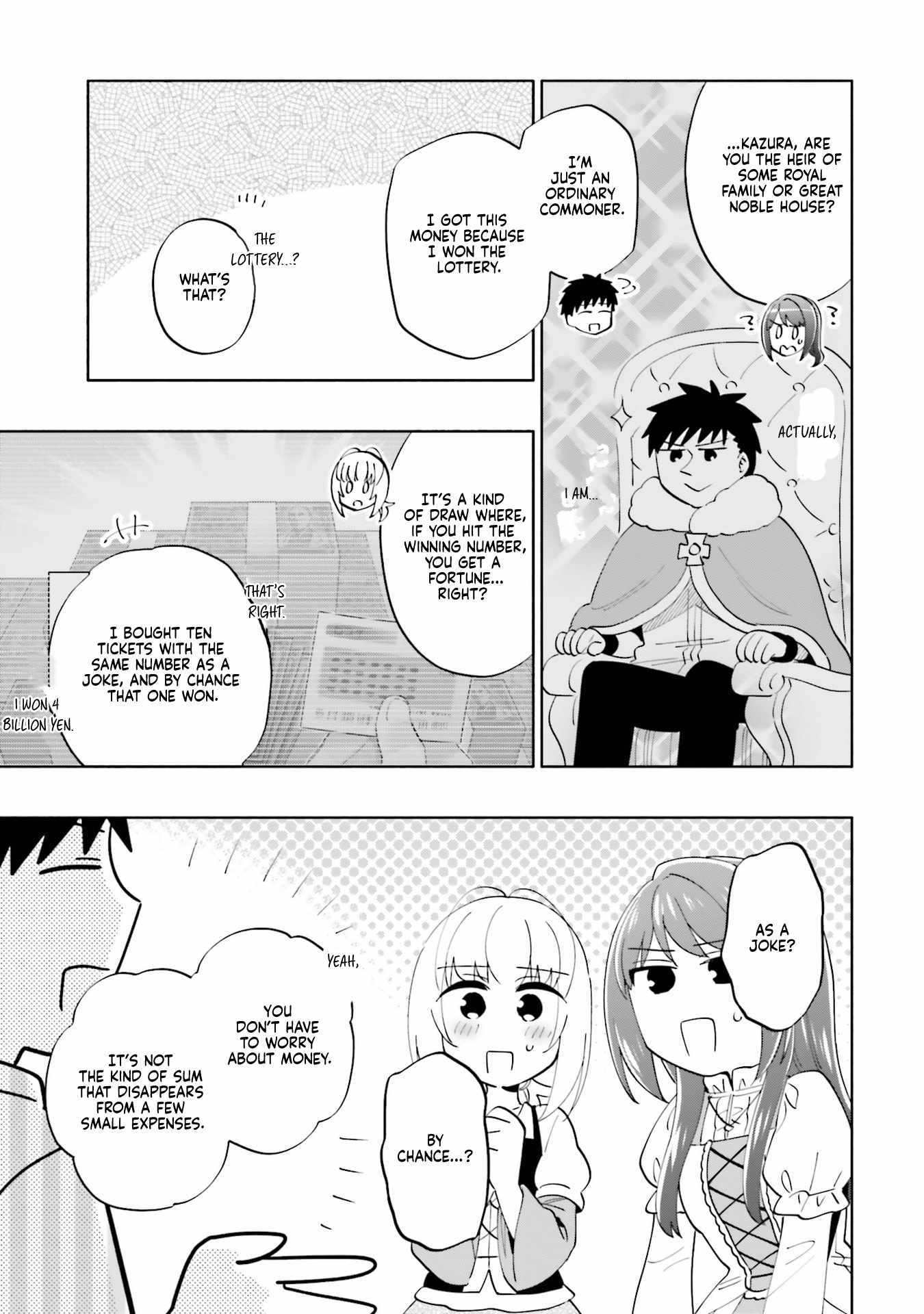I Won 4 Billion in a Lottery But I Went to Another World Chapter 90 page 13 - 