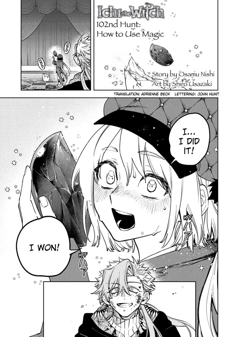 Ichi the Witch Chapter 102 page 1 - 