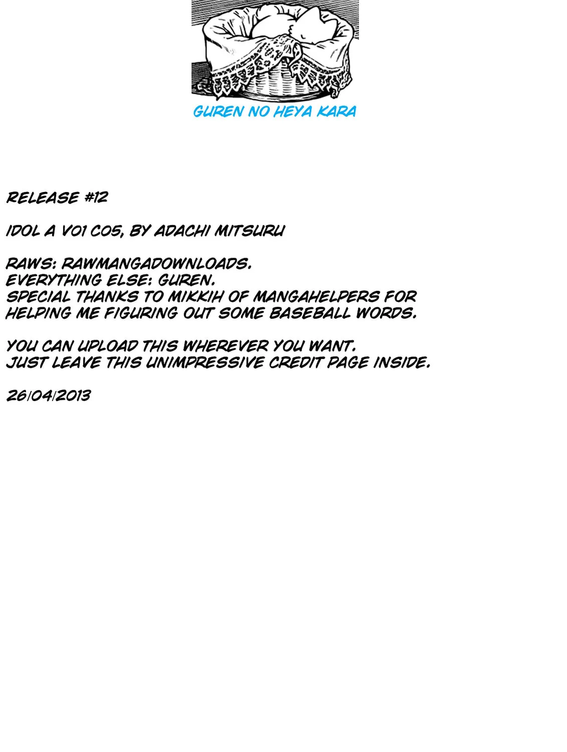 Idol A Chapter 5 page 1 - 