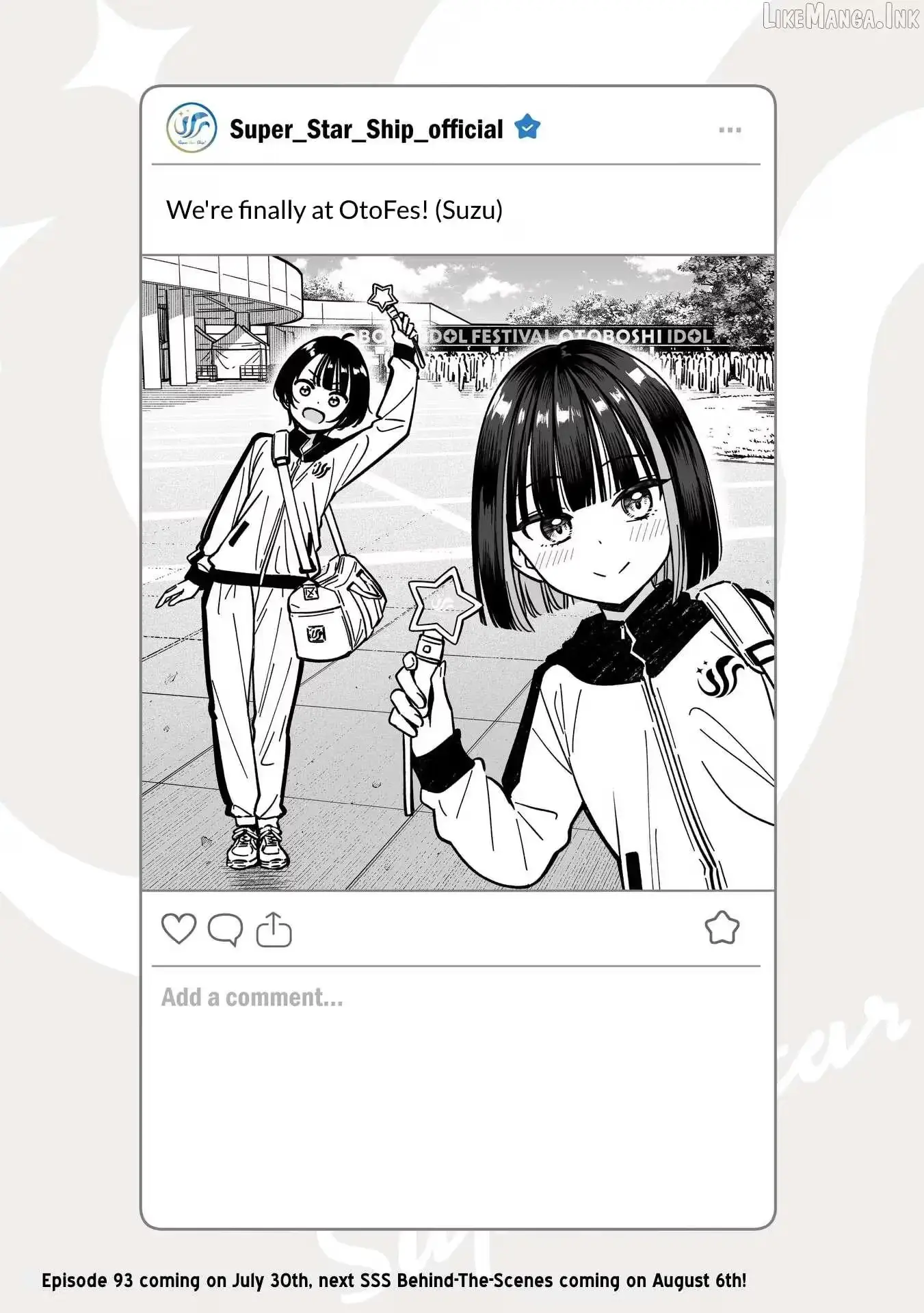 IDOL x IDOL STORY! Chapter 92.7 page 1 - 
