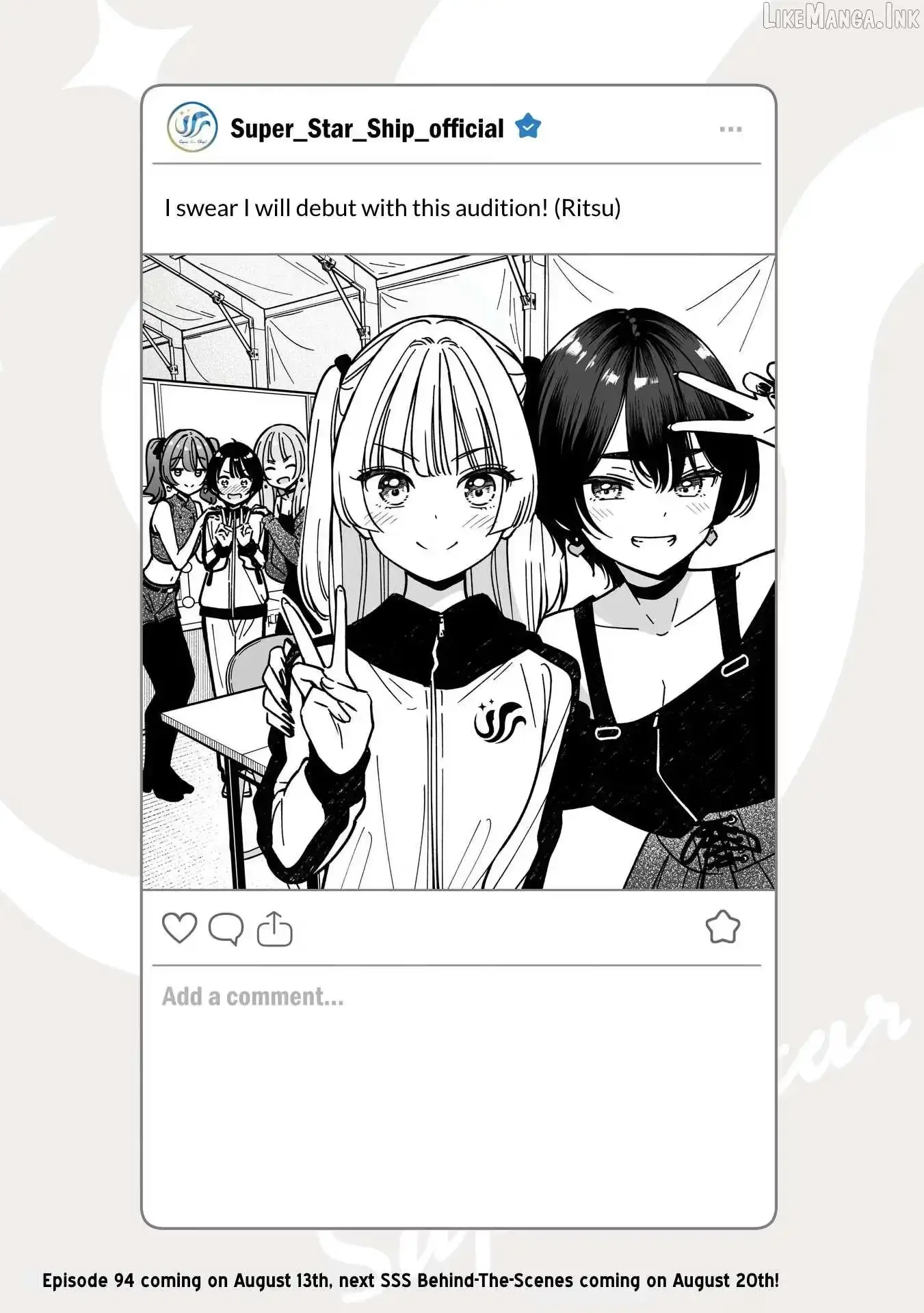 IDOL x IDOL STORY! Chapter 93.5 page 1 - 