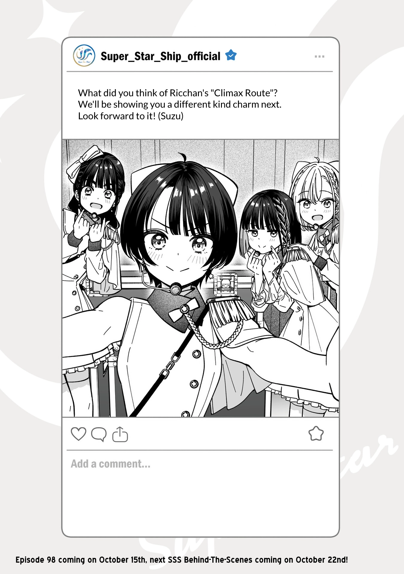 IDOL x IDOL STORY! Chapter 97.5 page 1 - 