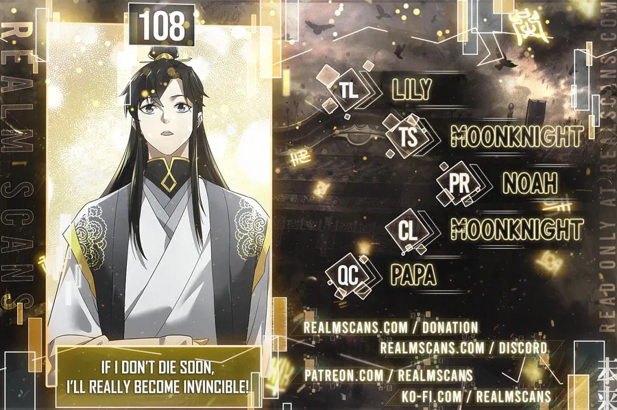 If I Don’t Die Soon, I’ll Really Become Invincible! Chapter 108 page 1 - 