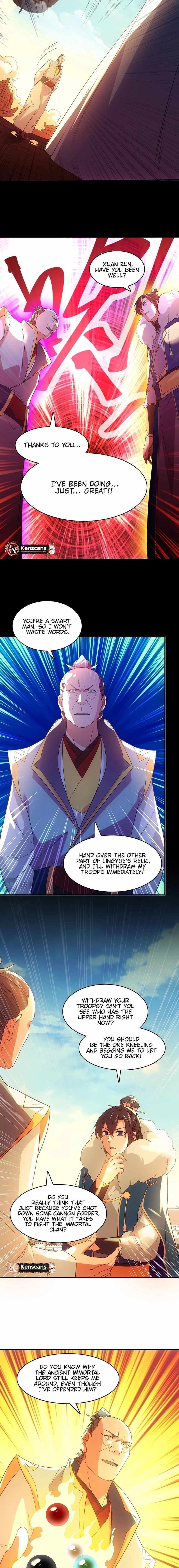 If I Don’t Die Soon, I’ll Really Become Invincible! Chapter 144 page 4 - 