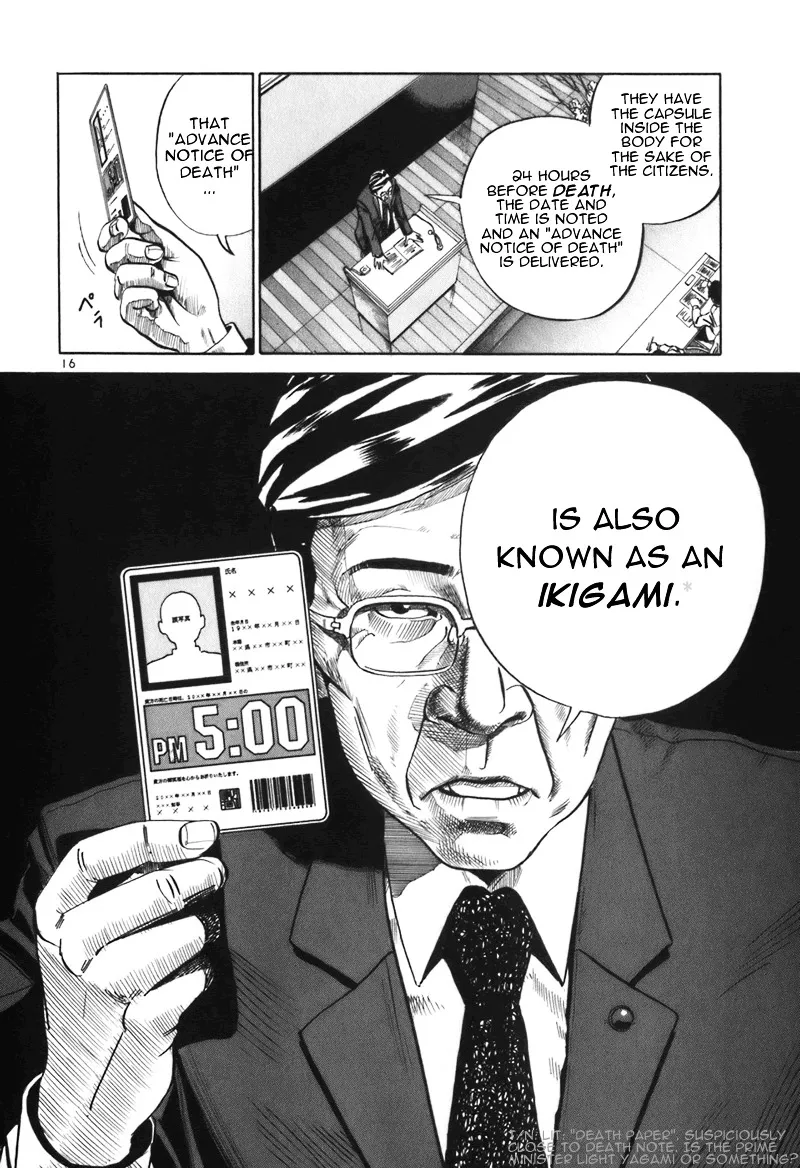 Ikigami Chapter 1 page 20 - 
