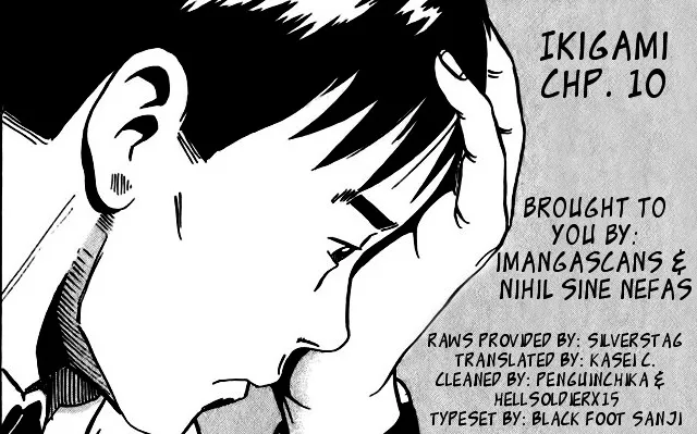 Ikigami Chapter 10 page 38 - 