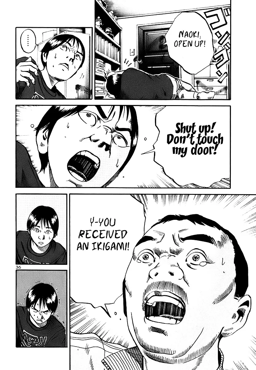 Ikigami Chapter 13 page 36 - 