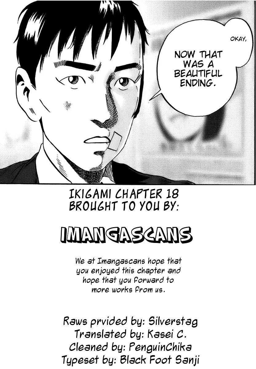Ikigami Chapter 18 page 37 - 