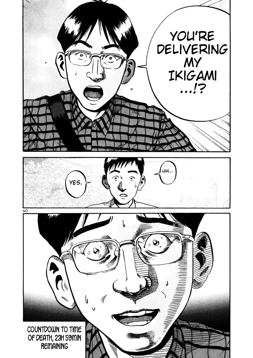 Ikigami Chapter 28 page 38 - 