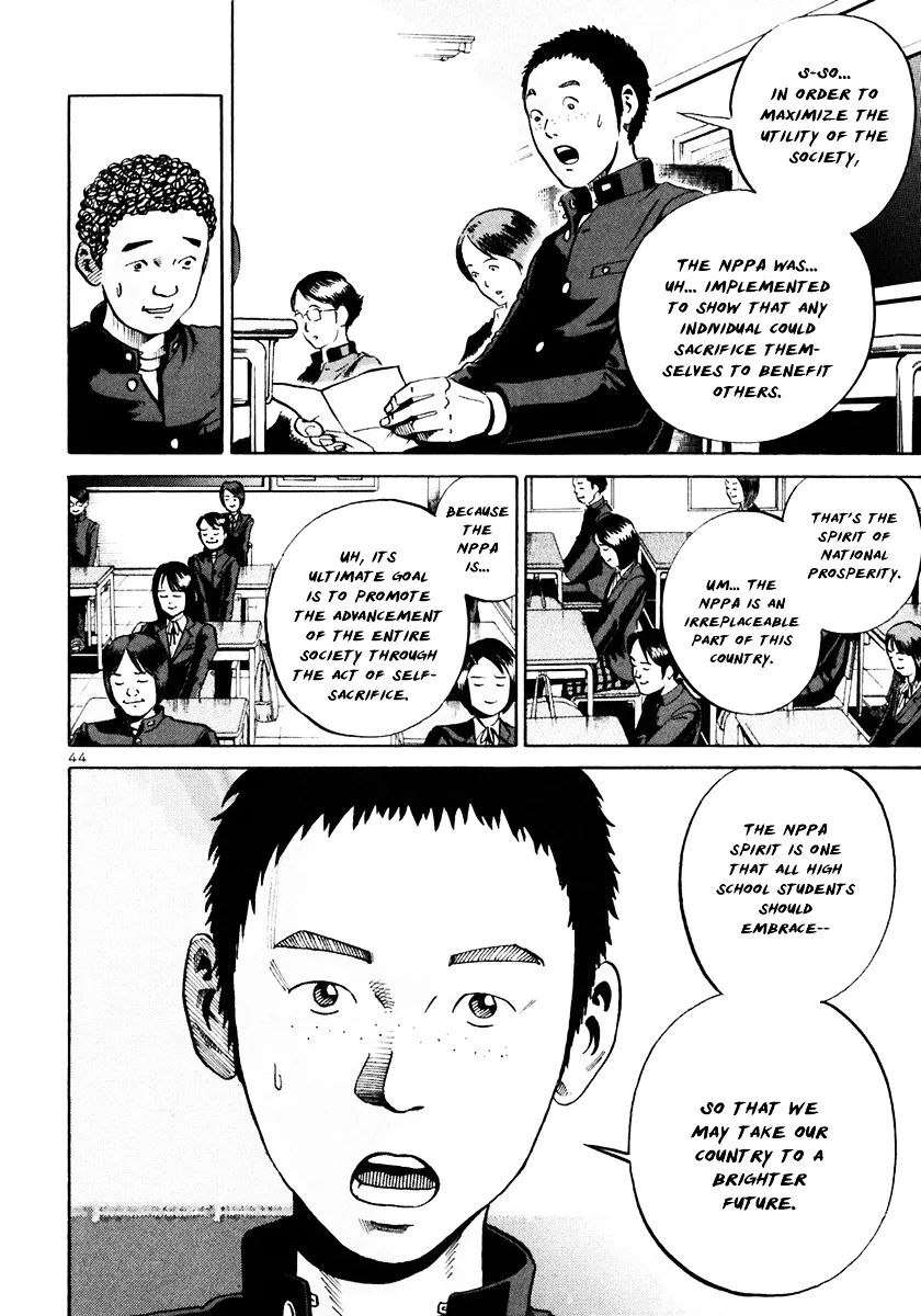 Ikigami Chapter 30 page 44 - 