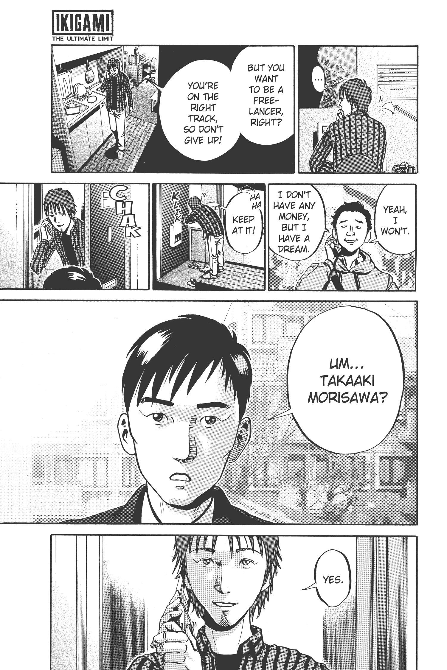 Ikigami Chapter 37 page 38 - 