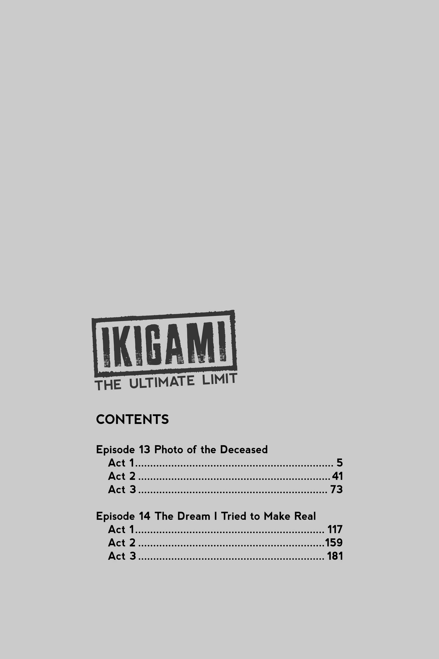 Ikigami Chapter 37 page 5 - 