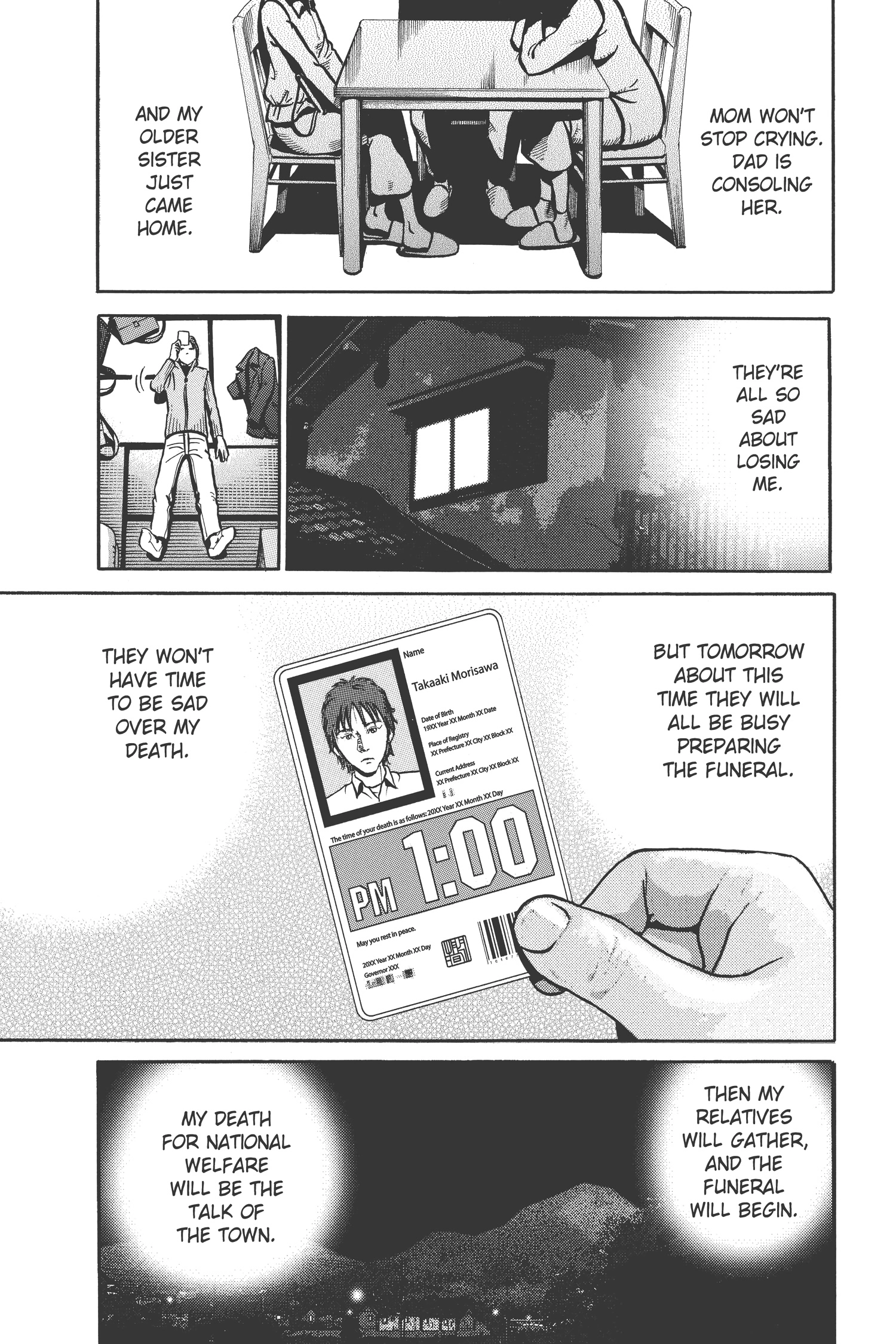 Ikigami Chapter 38 page 9 - 