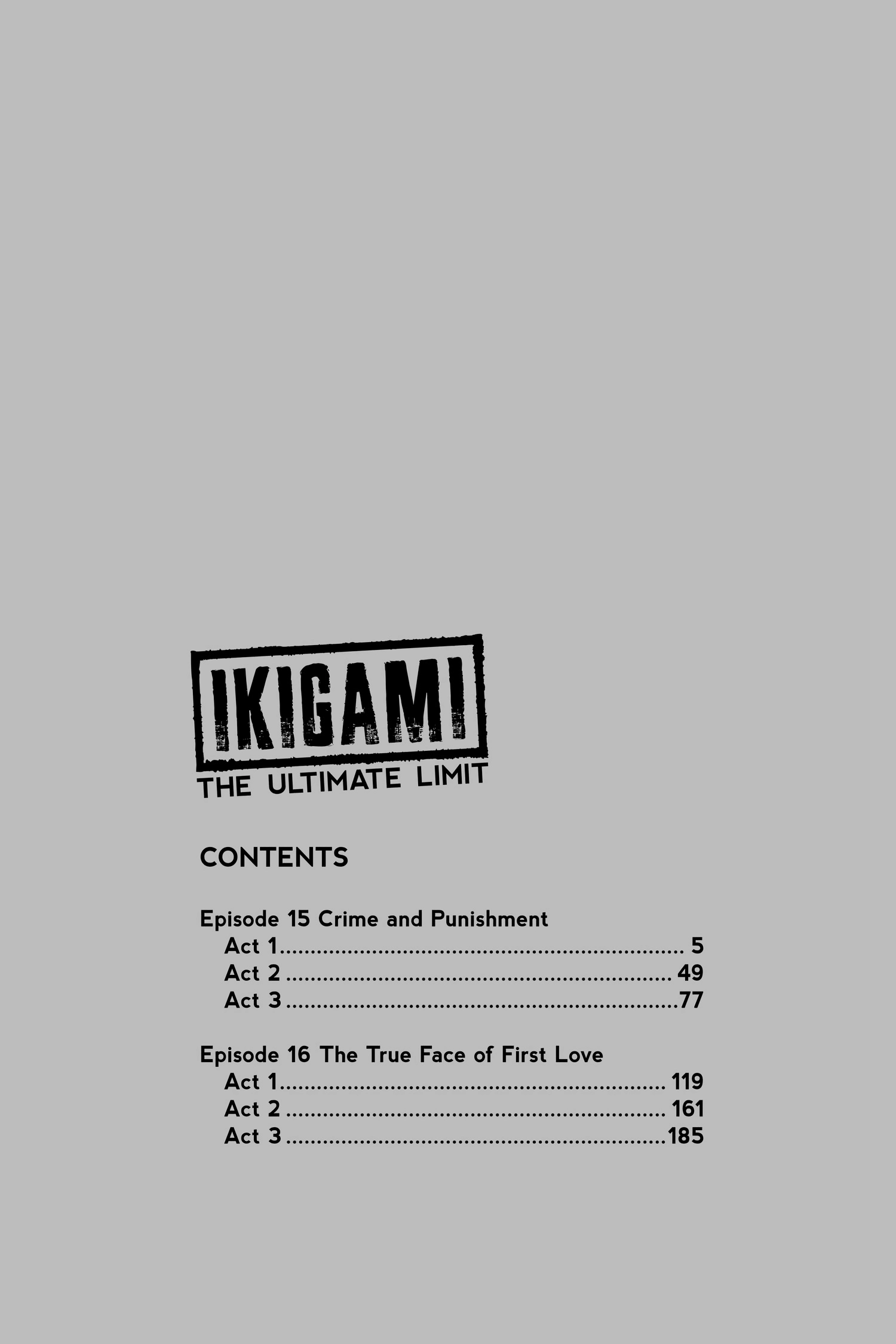 Ikigami Chapter 43 page 5 - 