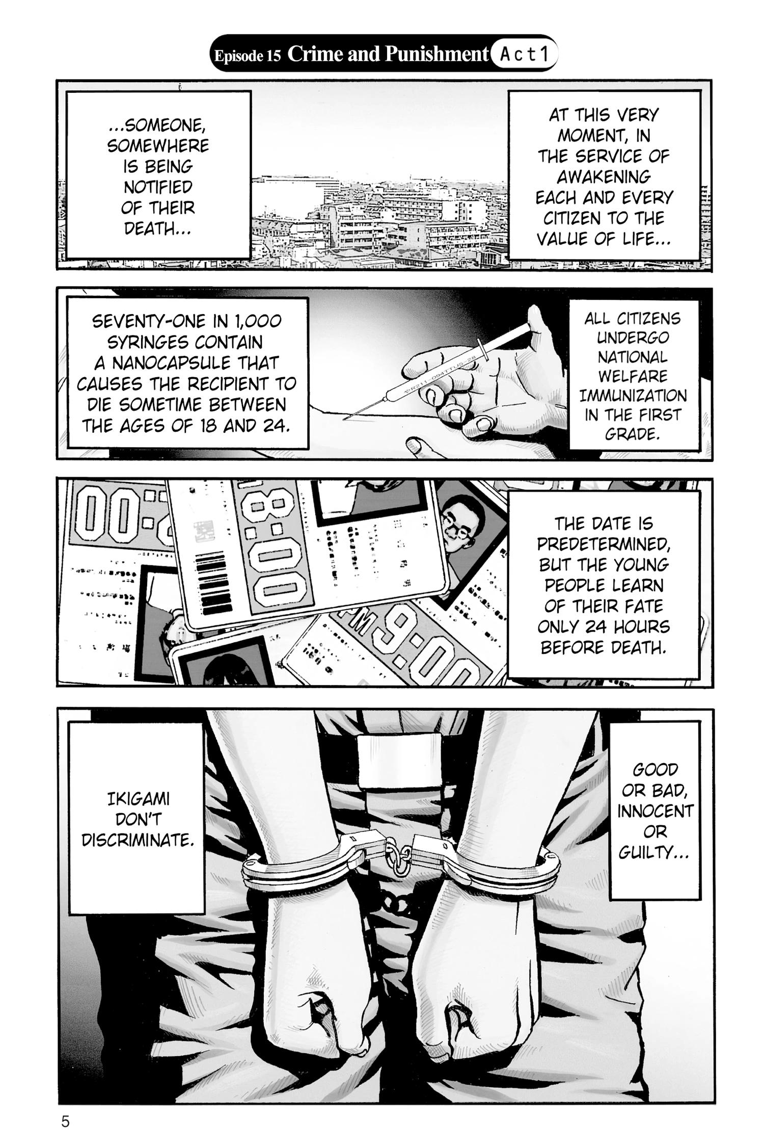 Ikigami Chapter 43 page 6 - 
