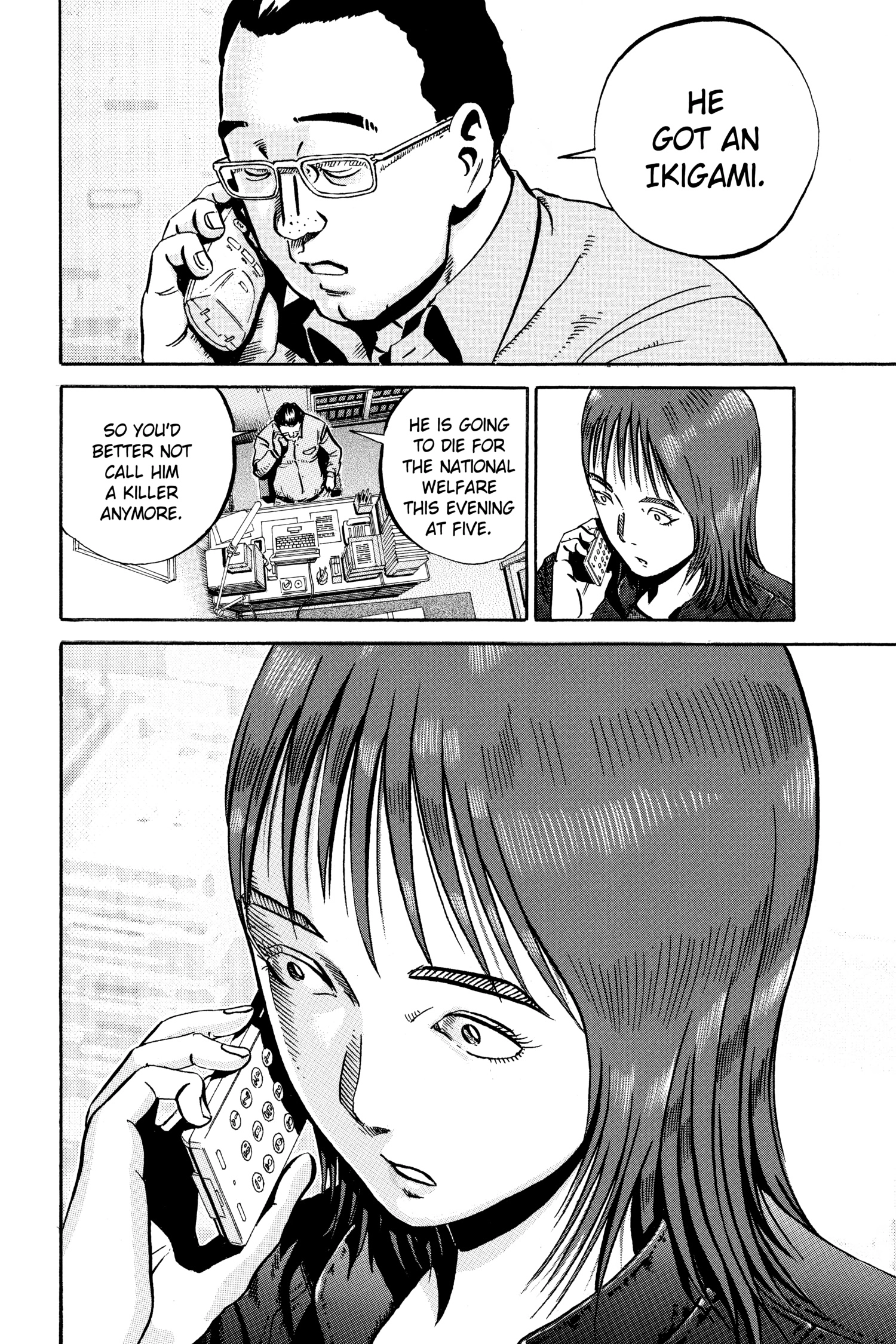 Ikigami Chapter 44 page 8 - 