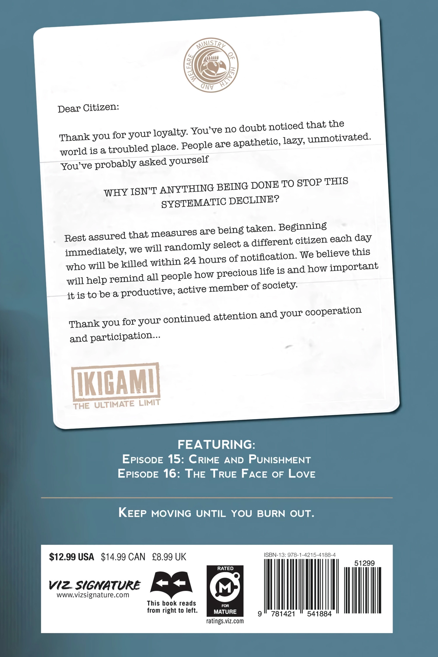 Ikigami Chapter 48 page 47 - 