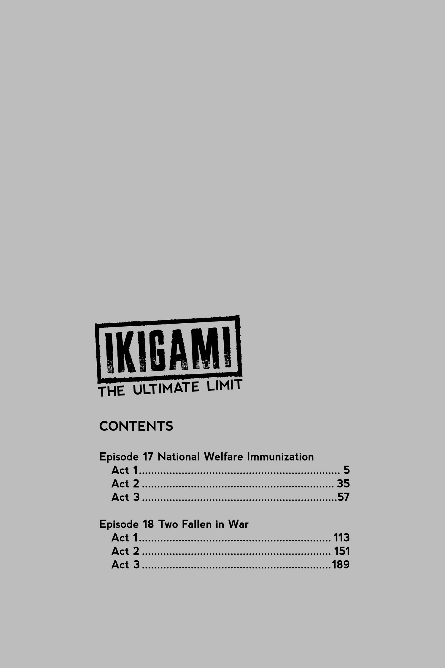 Ikigami Chapter 49 page 5 - 