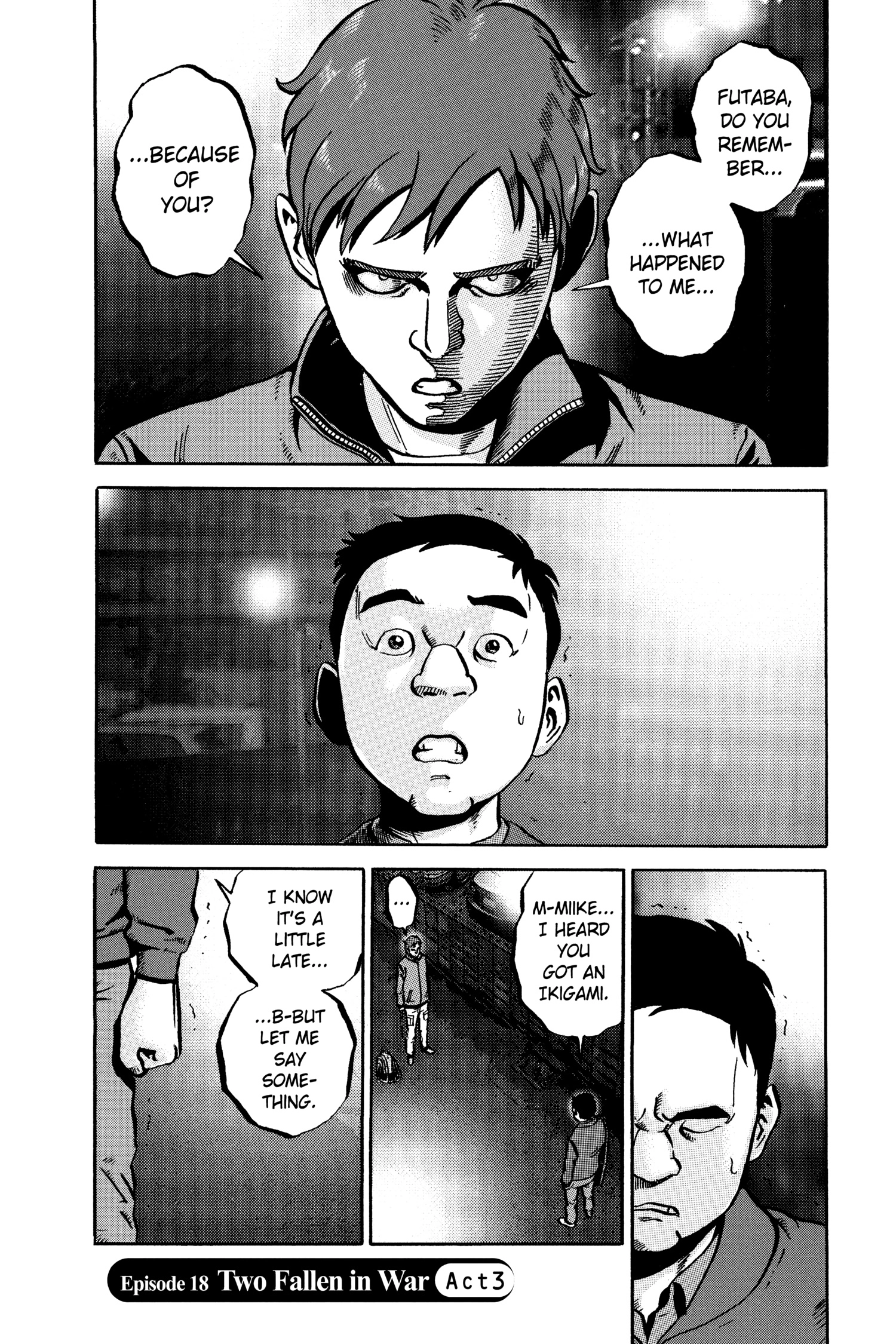 Ikigami Chapter 54 page 1 - 