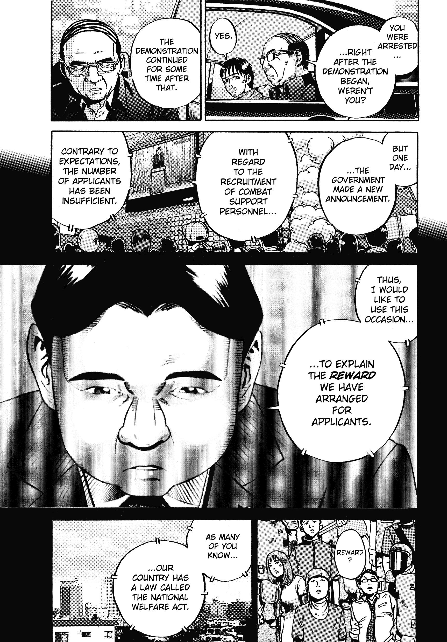 Ikigami Chapter 59 page 3 - 