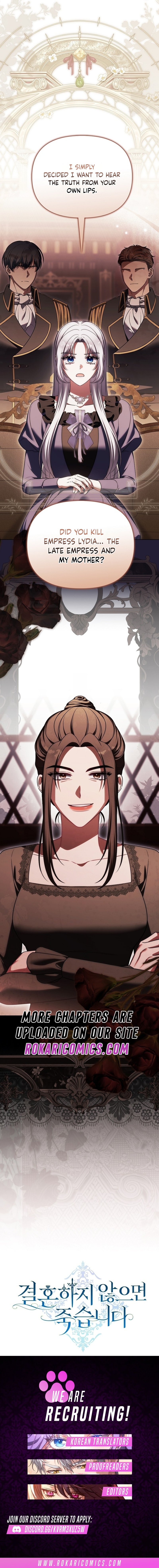 I'll Die If I Don't Get Married Chapter 61 page 19 - 