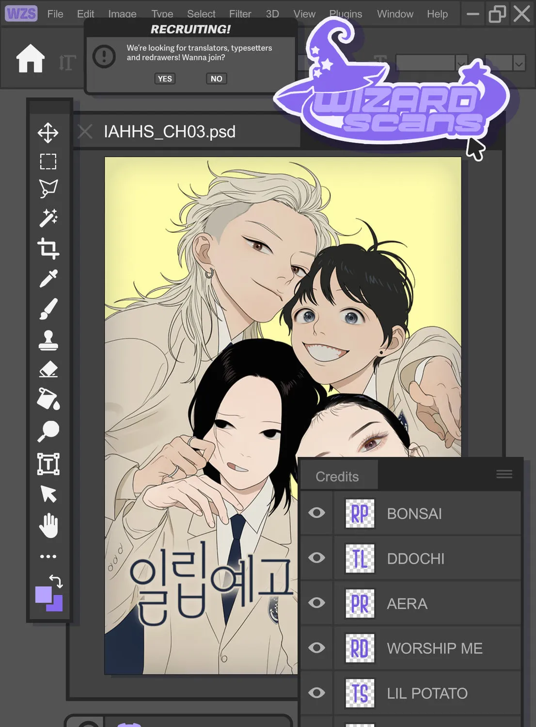 Illip Art High School Students Chapter 3 page 1 - 