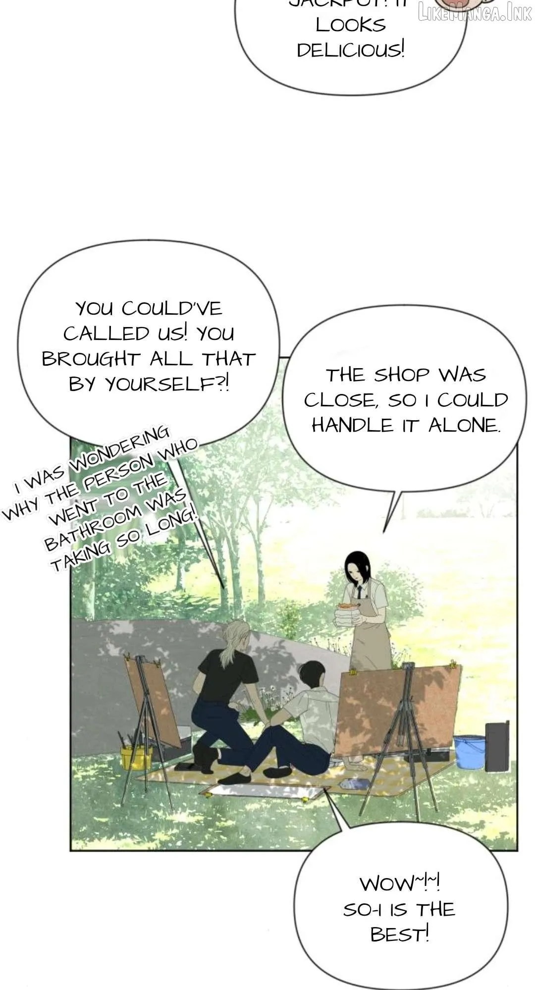 Illip Art High School Students Chapter 91 page 33 - 