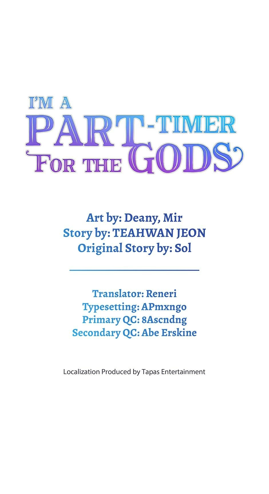 I'm a Part-Timer for the Gods Chapter 30 page 1 - 