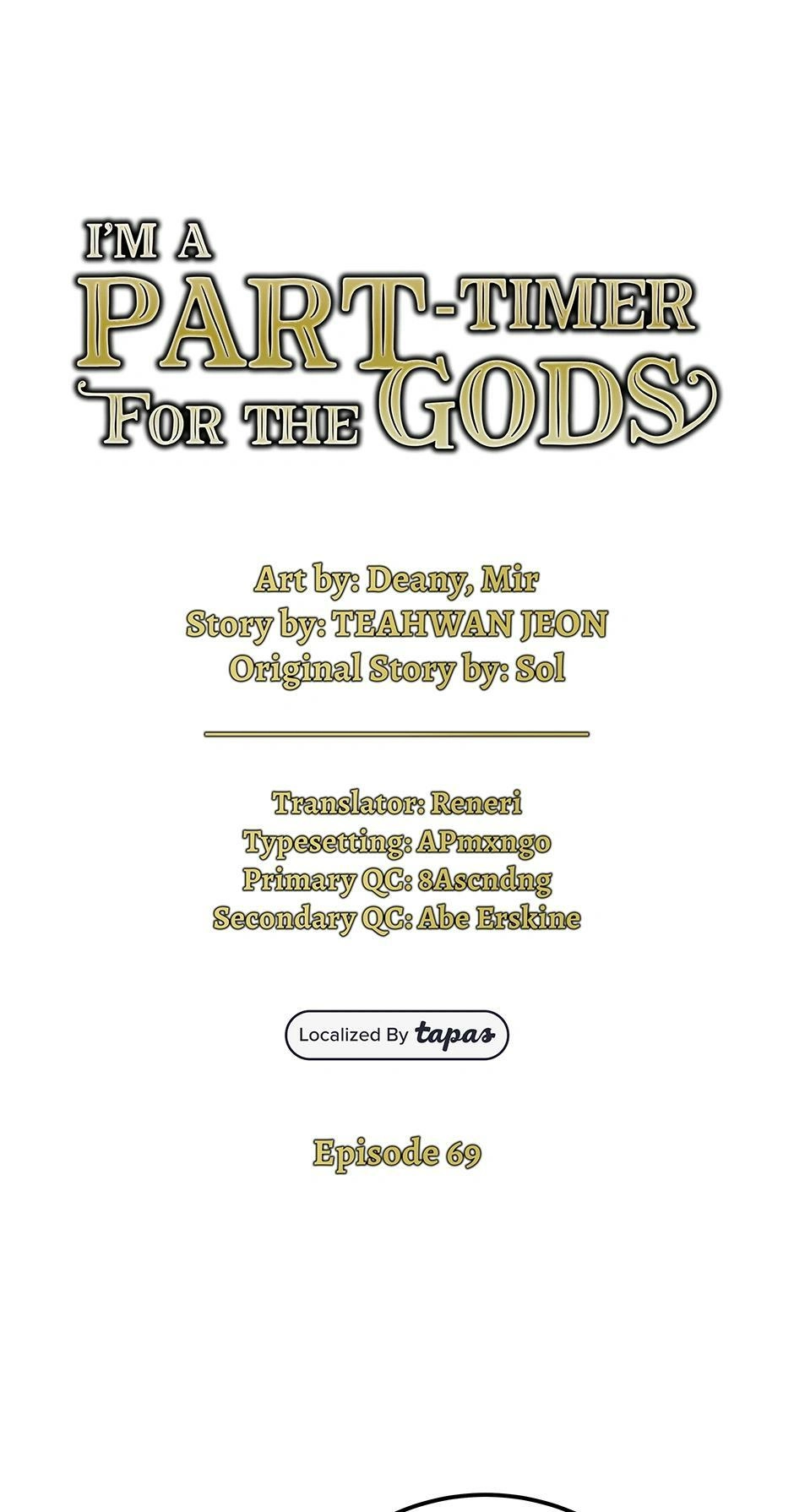 I'm a Part-Timer for the Gods Chapter 69 page 1 - 