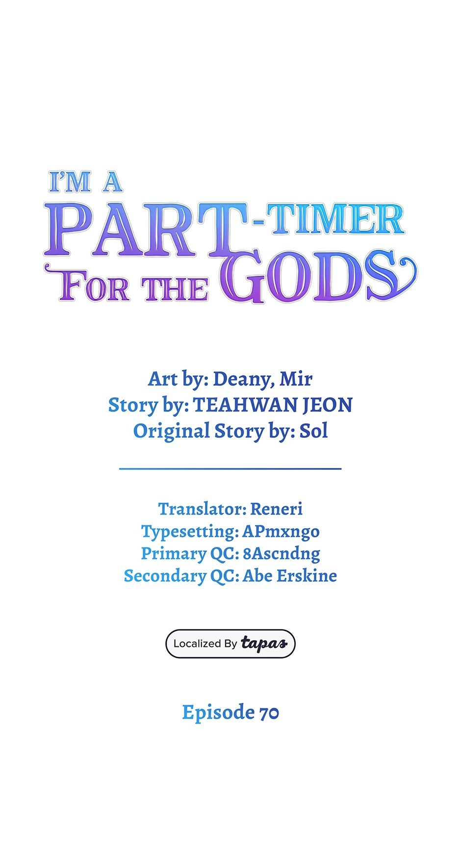I'm a Part-Timer for the Gods Chapter 70 page 45 - 
