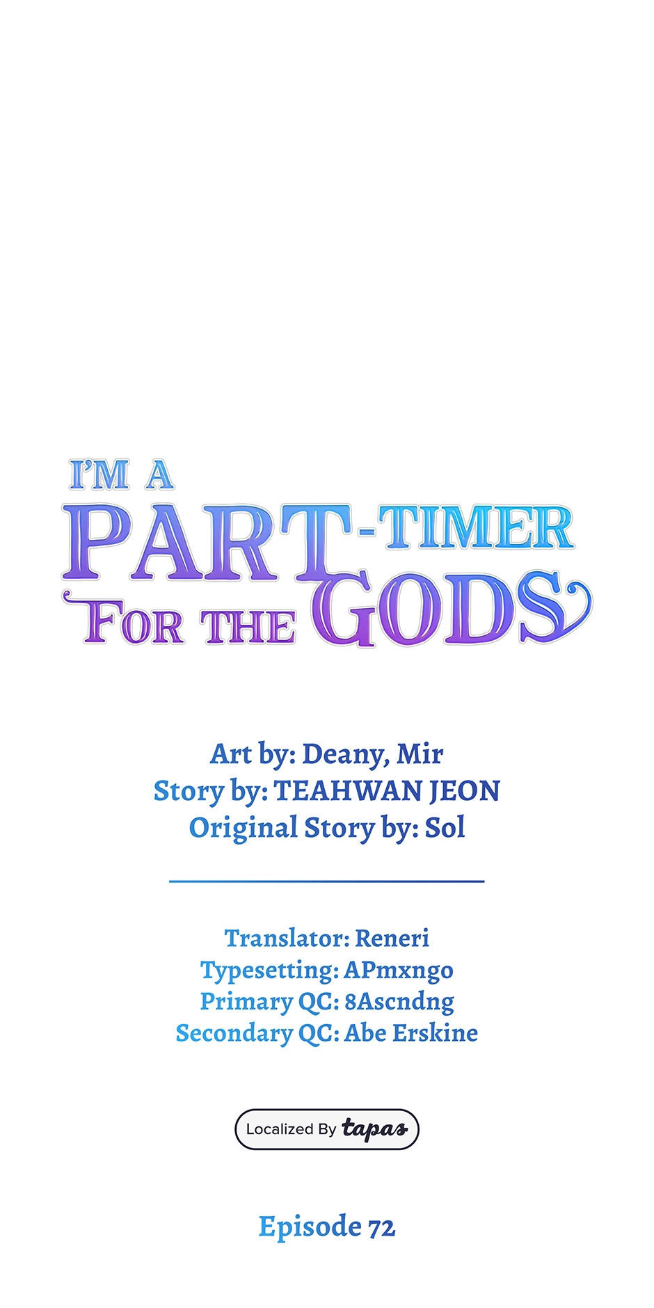 I'm a Part-Timer for the Gods Chapter 72 page 13 - 