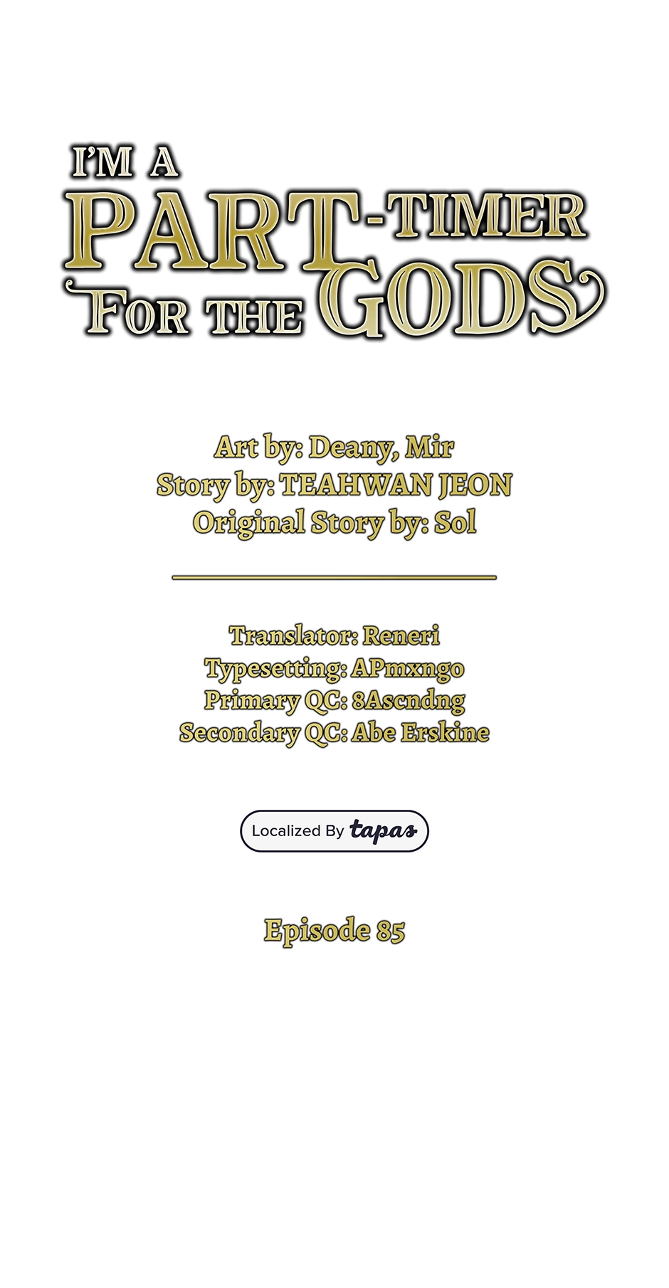 I'm a Part-Timer for the Gods Chapter 85 page 12 - 