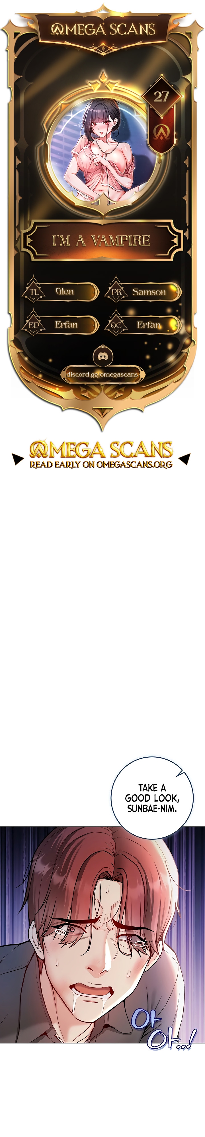 I'm a Vampire Chapter 27 page 1 - 
