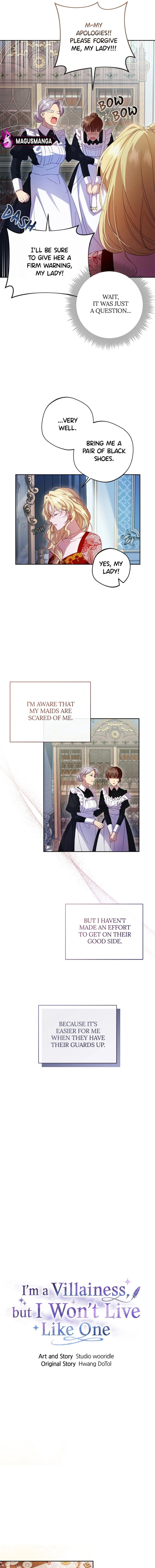 I'm a Villainess, but I Won't Live Like One Chapter 2 page 7 - 