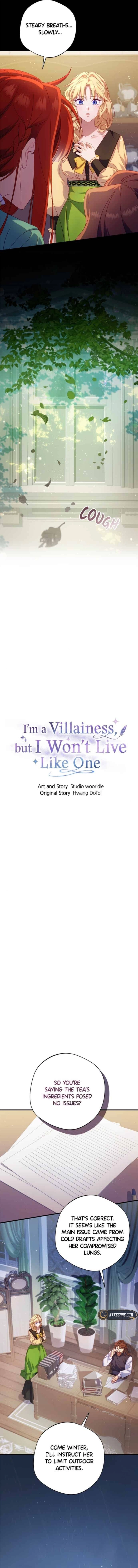 I'm a Villainess, but I Won't Live Like One Chapter 32 page 6 - 