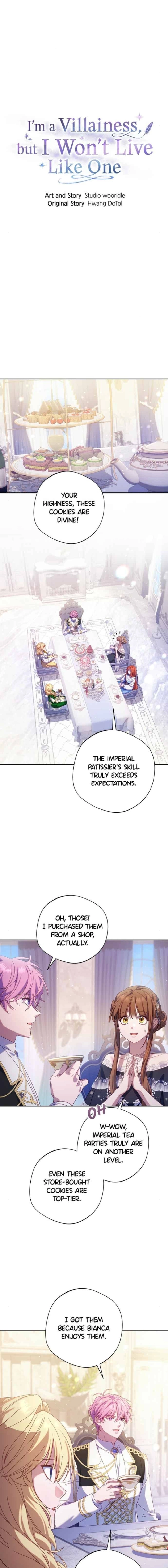 I'm a Villainess, but I Won't Live Like One Chapter 45 page 5 - 