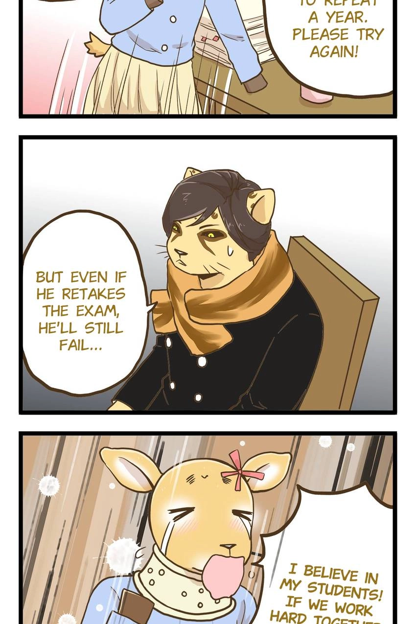 I'm The Only Human Being In My School Chapter 55 page 12 - 
