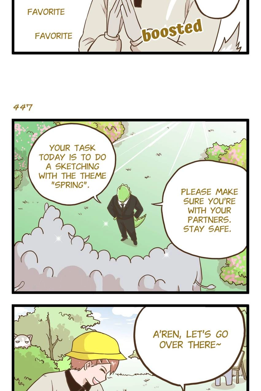I'm The Only Human Being In My School Chapter 64 page 13 - 