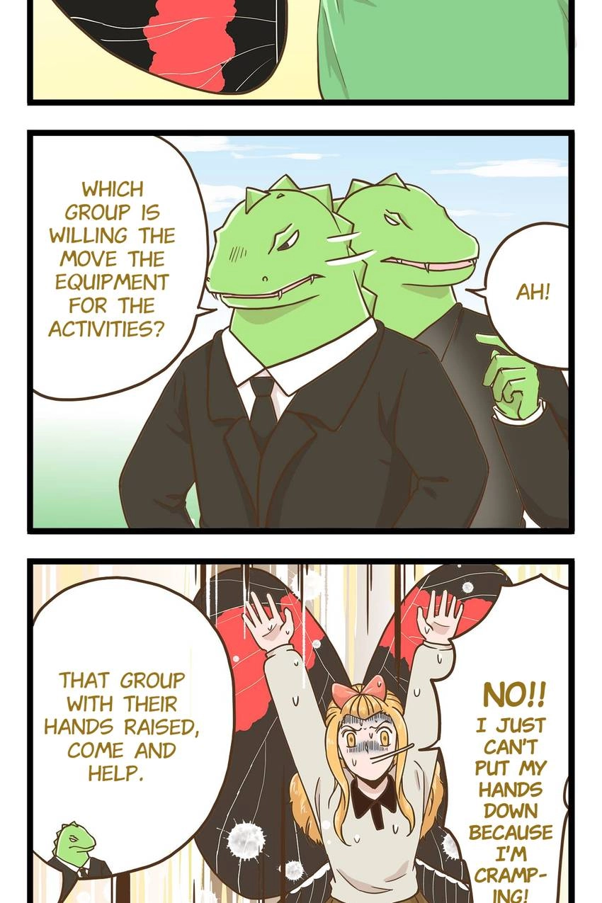 I'm The Only Human Being In My School Chapter 64 page 8 - 